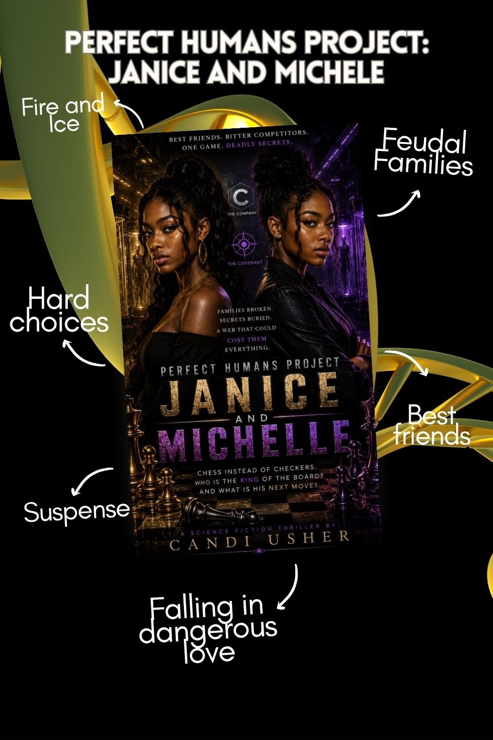 Perfect Humans Project: Janice & Michelle (Perfect Humans Saga Book 2 Paperback) - Ms Candi Girl LLC